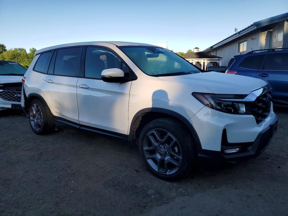 2023 Honda Passport VIN 5FNYF8H57PB017504 COPART salvage auction — SIDE, Ma - Cert Of Title-Salvage, sold $8,400 on 2026-07-23 (photo 4)
