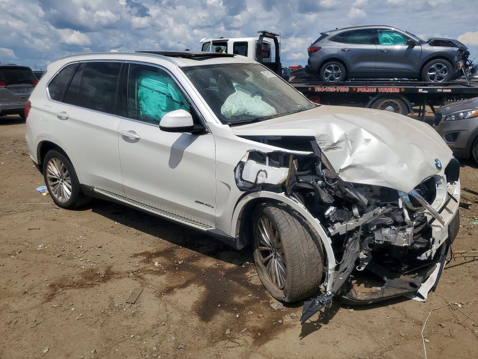 2016 BMW X5 VIN 5UXKT0C57G0S75607 COPART salvage auction — FRONT END, Mi - Certificate Of Title, sold $775 on 2026-07-24 (photo 4)