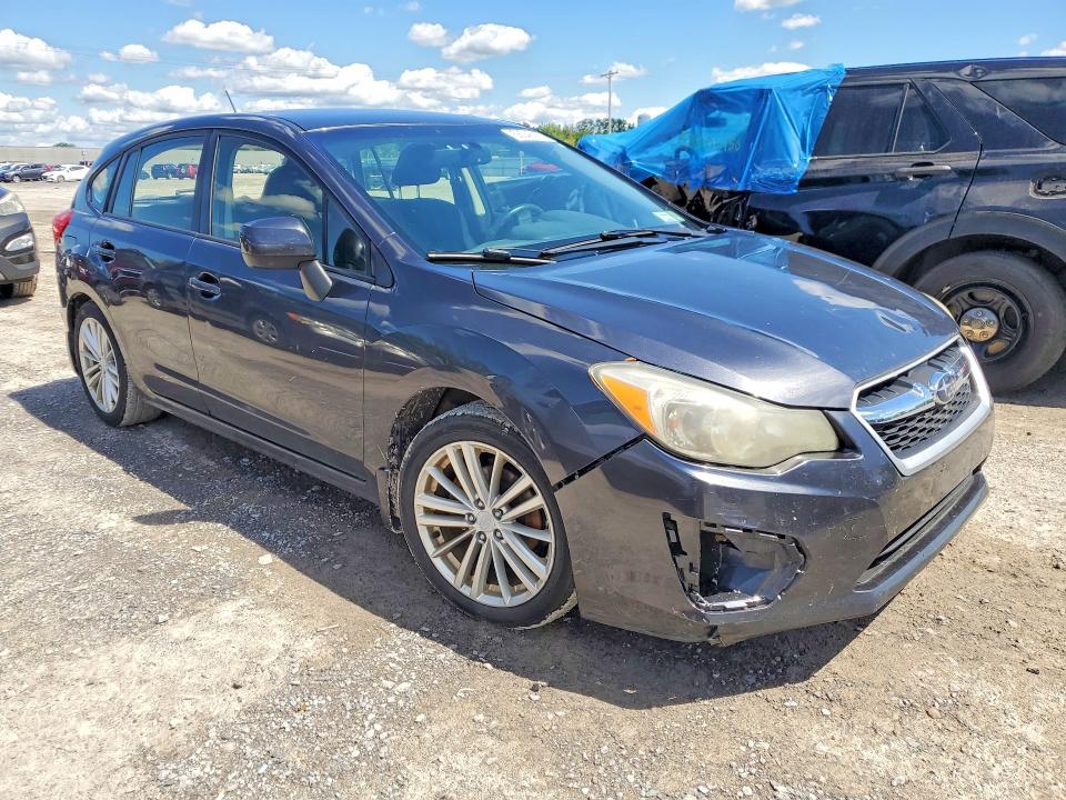 2014 Subaru Impreza VIN JF1GPAD65E8258138 COPART salvage auction — REAR END, Ny - Mv-907A Salvage Certificate, sold $375 on 2026-07-06 (photo 4)
