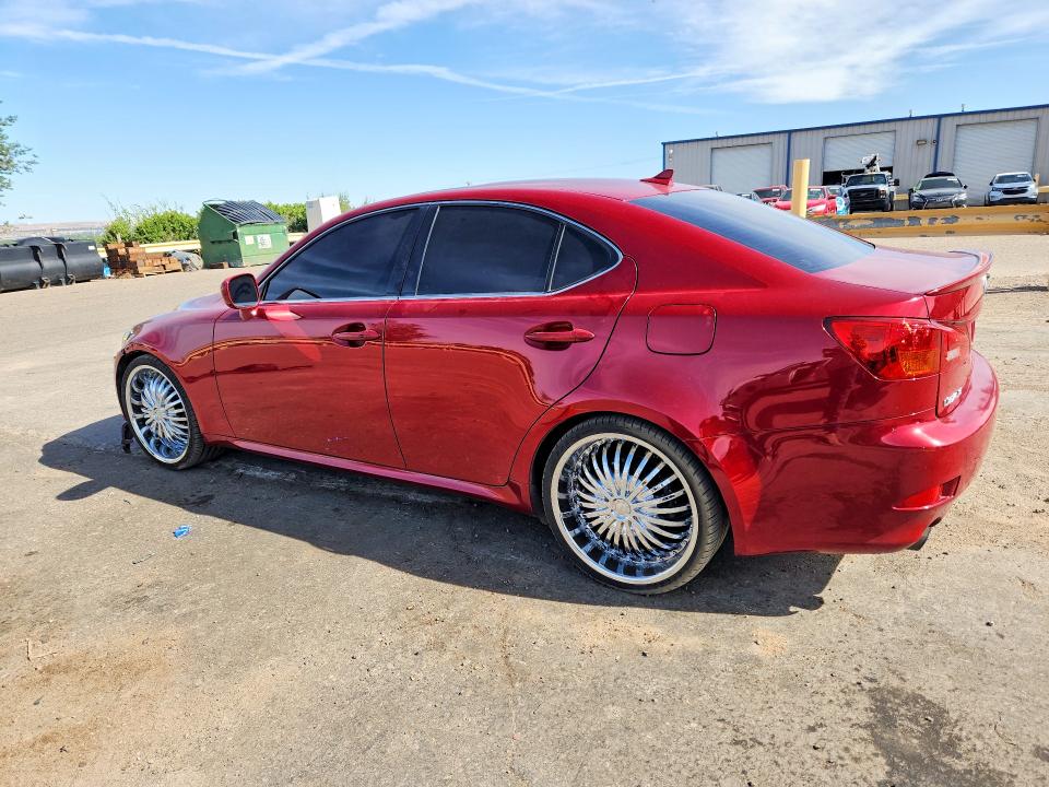 2007 Lexus Is VIN JTHBK262572028185 COPART salvage auction — FRONT END, Nm - Cert Of Title-Salvage, sold $3,200 on 2026-07-27 (photo 2)
