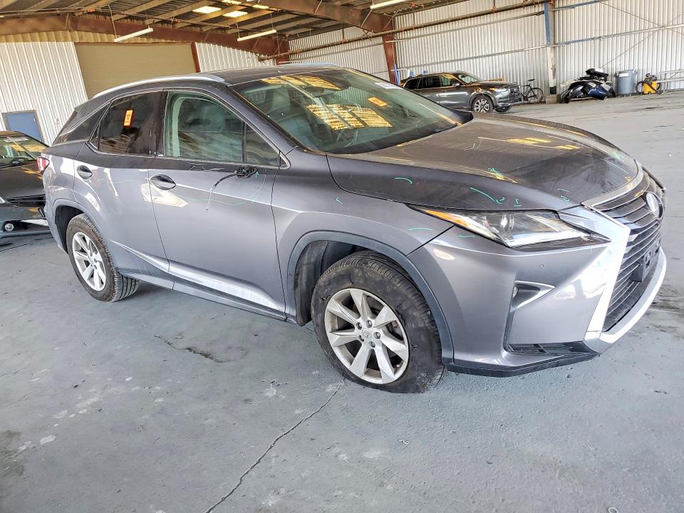 2017 Lexus Rx VIN 2T2BZMCA5HC133196 COPART salvage auction — FRONT END, Ca - Salvage Certificate, sold $9,100 on 2026-07-02 (photo 4)