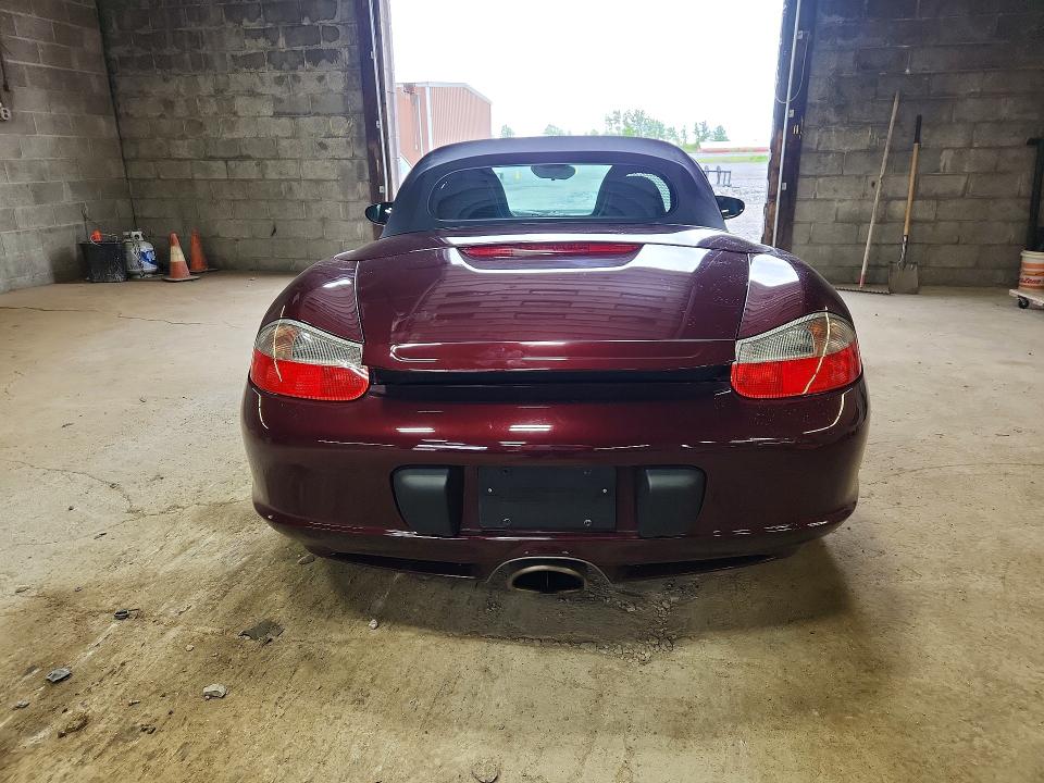 2004 Porsche Boxster VIN WP0CA29884S620524 COPART salvage auction — FRONT END, Ny - Mv-907A Salvage Certificate, sold $1,100 on 2026-08-03 (photo 6)