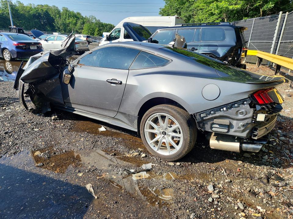 2024 Ford Mustang VIN 1FA6P8CF1R5428198 COPART salvage auction — ALL OVER, Md - Cert Of Salvage > 75% Damage, sold $3,800 on 2026-07-02 (photo 2)