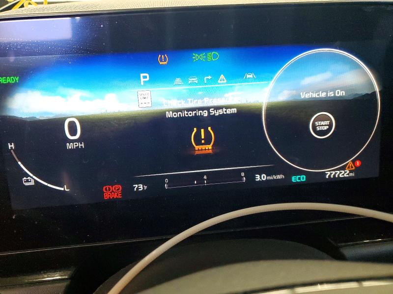 2023 Kia Niro VIN KNDCR3L14P5075144 COPART salvage auction — FRONT END, IL - SALVAGE CERTIFICATE, sold $10,000 on 2026-07-29 (photo 9)