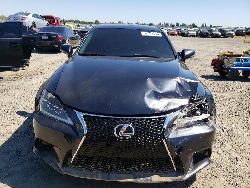 2011 Lexus Is 250 VIN JTHCF5C20B5046308 COPART salvage auction — FRONT END, Ca - Salvage Certificate, sold $625 on 2026-07-21 (photo 5)