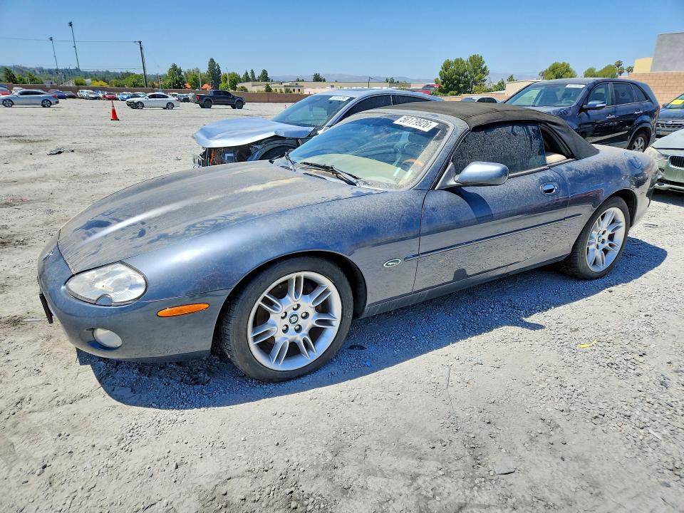 2001 Jaguar Xk series VIN SAJDA42C31NA11063 COPART salvage auction — MINOR DENT/SCRATCHES, Ca - Dis/Dlr/Exp Only Clean Title, sold $500 on 2026-07-15 (photo 1)