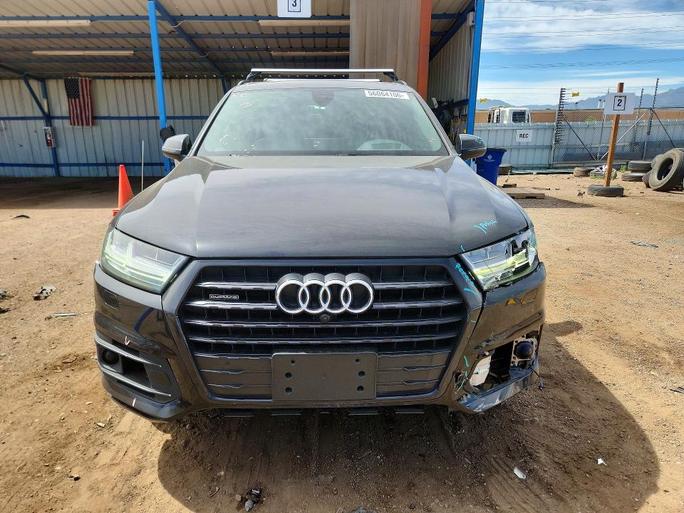 2018 Audi Q7 VIN WA1VAAF71JD050908 COPART salvage auction — FRONT END, CO - SALVAGE TITLE, sold $9,700 on 2026-07-08 (photo 5)