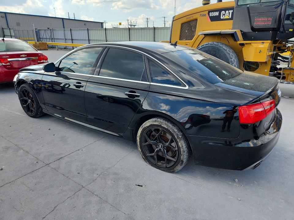 2015 Audi A6 VIN WAUFGAFCXFN004191 COPART salvage auction — FRONT END, Tx - Certificate Of Title, sold $850 on 2026-07-31 (photo 2)