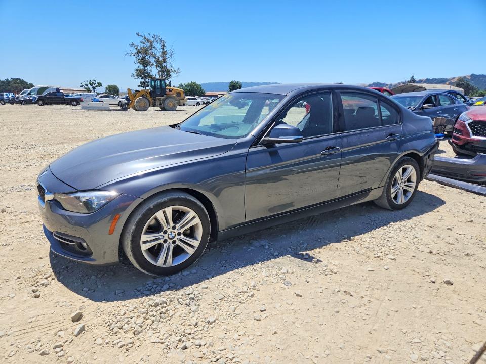 2016 BMW VIN WBA8E9C55GK646968 COPART salvage auction — REAR END, Ca - Salvage Certificate, sold $1,000 on 2026-07-07 (photo 1)