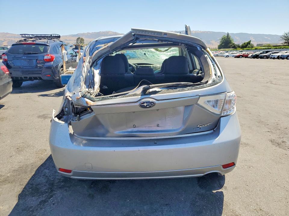 2011 Subaru Impreza VIN JF1GH6D62BG804048 COPART salvage auction — ROLLOVER, Ca - Dis/Dlr/Exp Lien Papers-Salv, sold $475 on 2026-07-09 (photo 6)