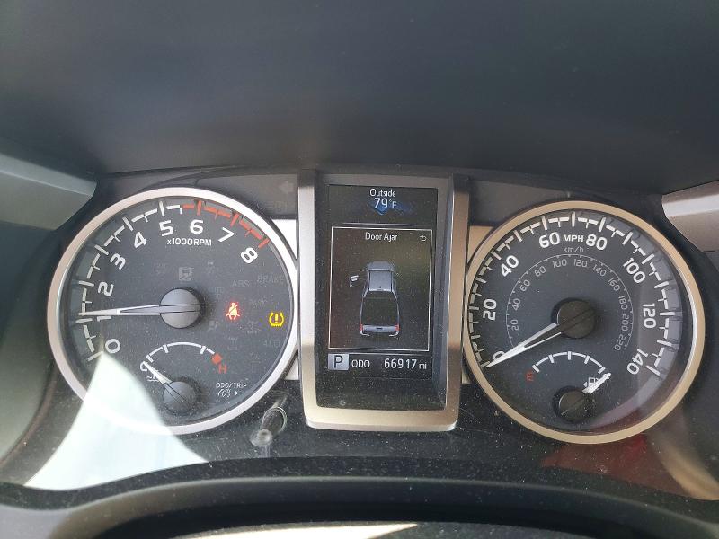 2020 Toyota Tacoma VIN 5TFAX5GN4LX180478 COPART salvage auction — FRONT END, Ca - Salvage Certificate, sold $10,500 on 2026-07-31 (photo 9)