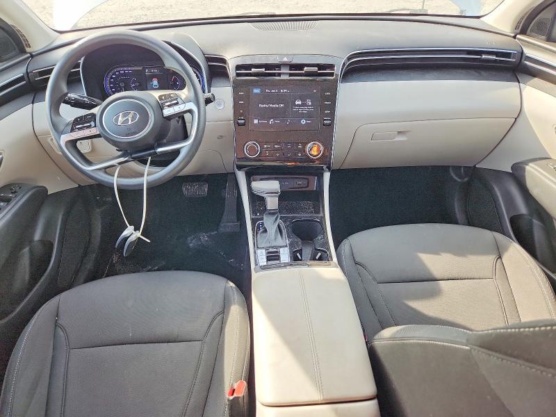 2022 Hyundai Tucson VIN 5NMJBCAE8NH039100 COPART salvage auction — REAR END, Il - Salvage Certificate, sold $8,900 on 2026-07-29 (photo 8)