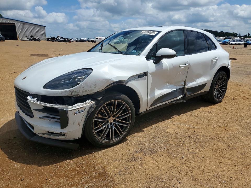 2019 Porsche Macan VIN WP1AA2A56KLB07576 COPART salvage auction — SIDE, Tx - Salvage Vehicle Title, sold $40 on 2026-07-27 (photo 1)