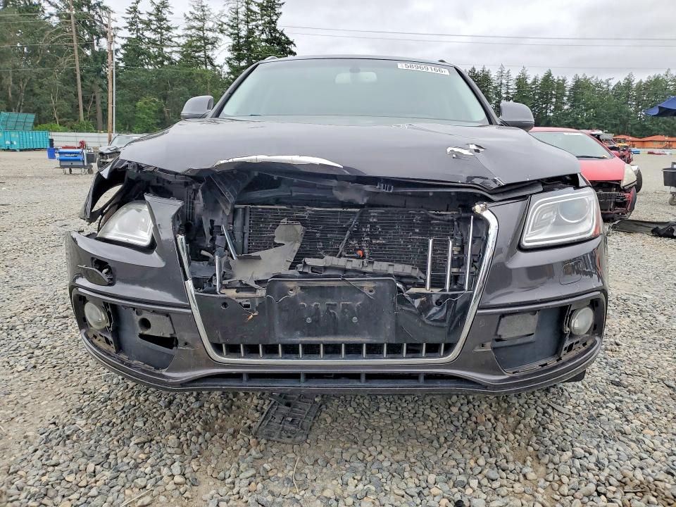 2014 Audi Q5 VIN WA1DGAFP9EA054822 COPART salvage auction — FRONT END, Wa - Bill Of Sale, sold $1,550 on 2026-07-14 (photo 5)