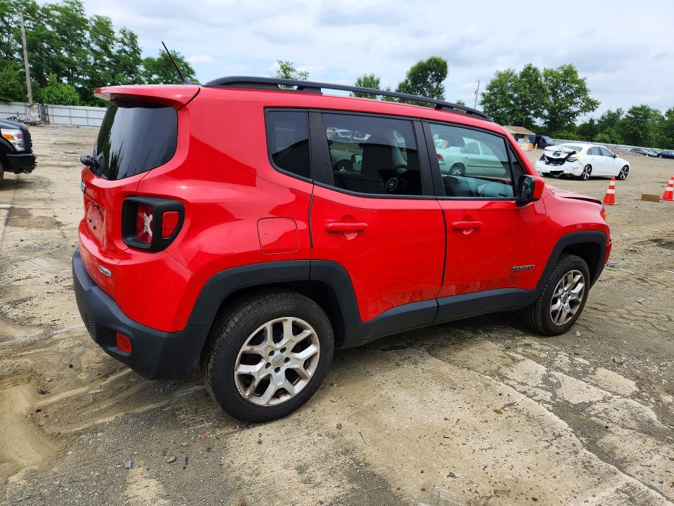 2015 Jeep Renegade VIN ZACCJBBT5FPB40237 COPART salvage auction — FRONT END, Nj - Cert Of Title-Salvage, sold $875 on 2026-08-05 (photo 3)