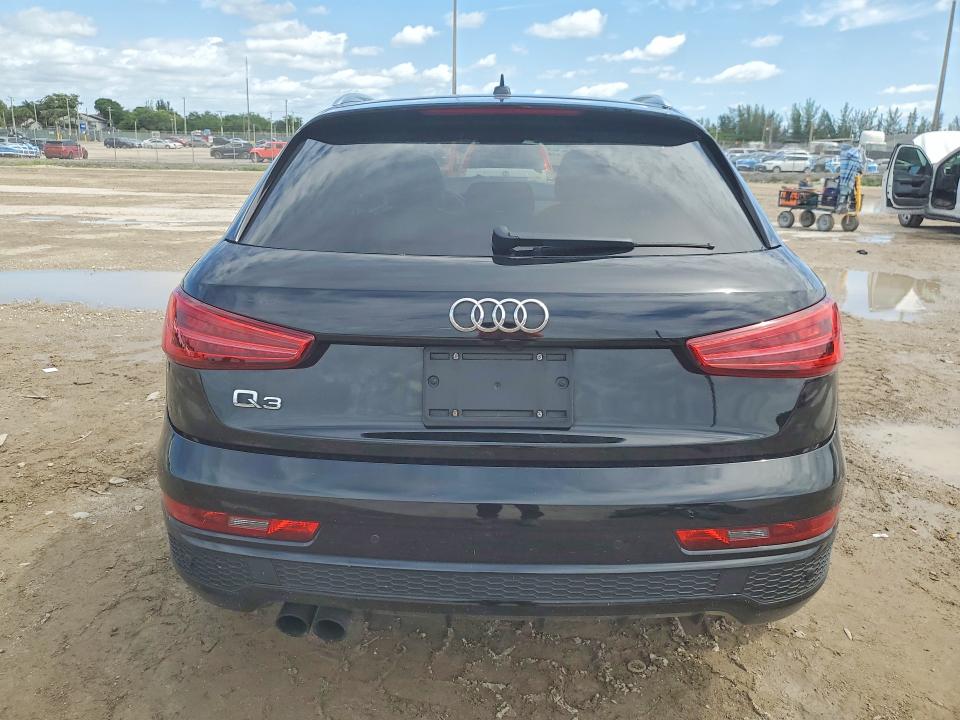 2018 Audi Q3 VIN WA1BCCFS1JR032411 COPART salvage auction — FRONT END, Fl - Cert Of Title Slvg Rebuildable, sold $400 on 2026-07-14 (photo 6)