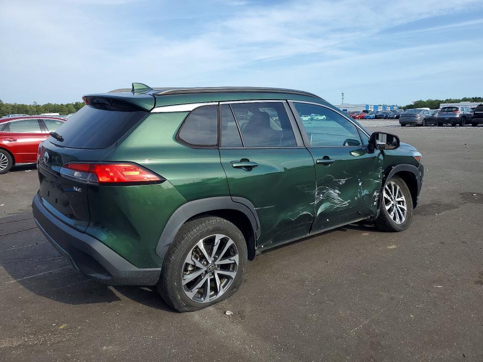 2022 Toyota Corolla cross VIN 7MUDAAAG0NV010361 COPART salvage auction — SIDE, FL - CERTIFICATE OF DESTRUCTION, sold $8,600 on 2026-07-13 (photo 3)