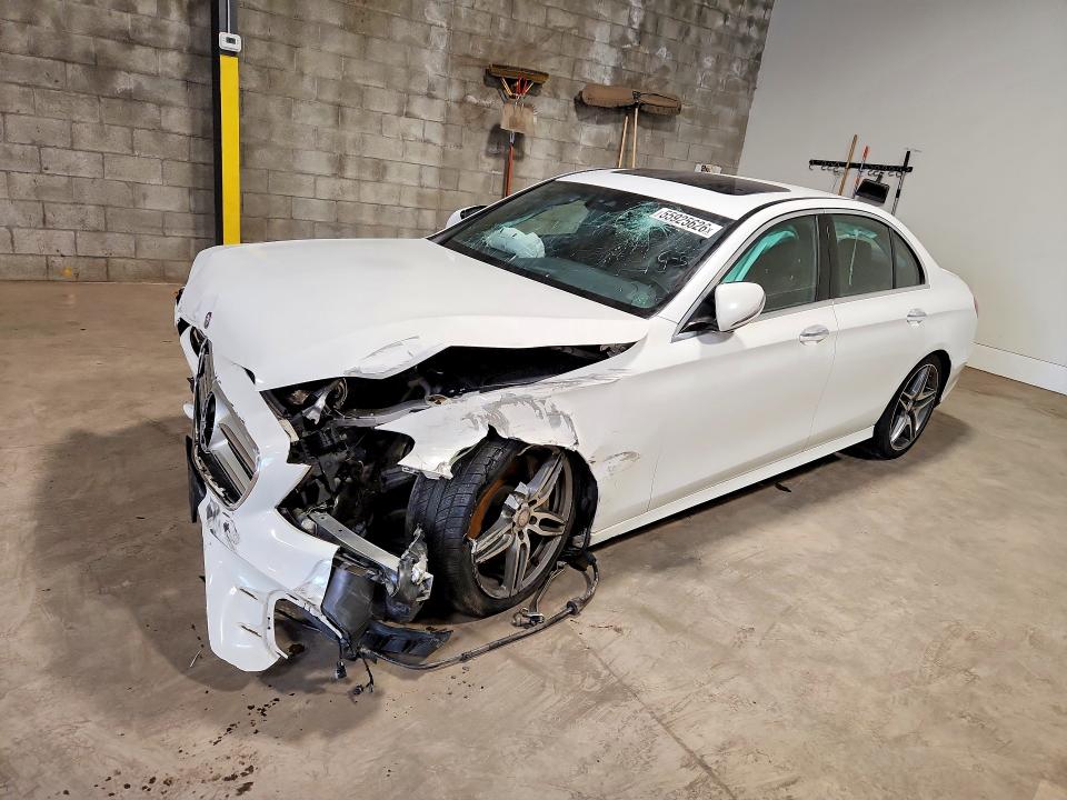 2017 Mercedes-benz E-klasse VIN WDDZF4KB6HA202140 COPART salvage auction — FRONT END, Va - Certificate Of Title, sold $20 on 2026-08-10 (photo 1)