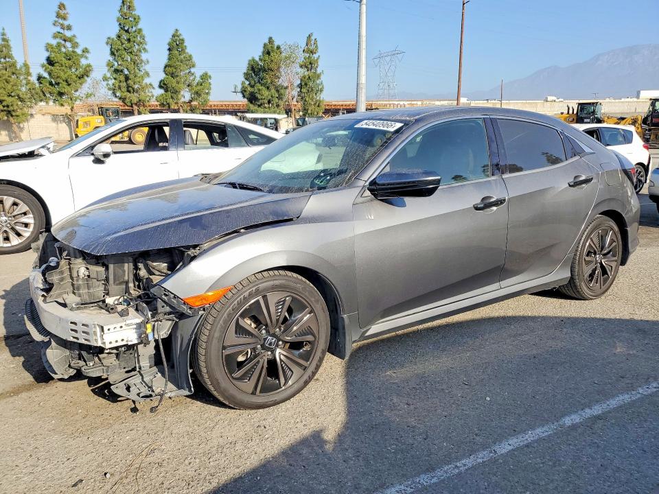 2018 Honda Civic VIN SHHFK7H57JU410082 COPART salvage auction — FRONT END, Ca - Salvage Certificate, sold $200 on 2026-07-21 (photo 1)