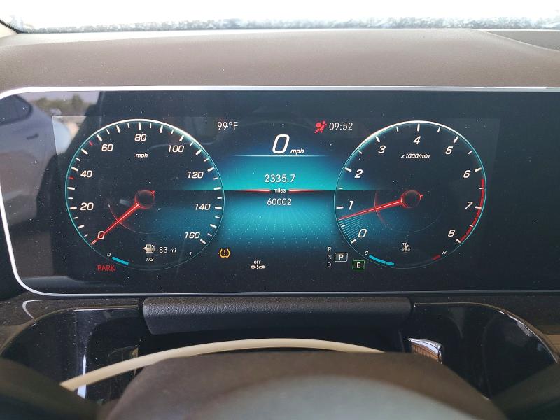 2021 Mercedes-benz VIN W1N4N4GB8MJ201719 COPART salvage auction — REAR END, Az - Cert Of Title - Salvage, sold $6,600 on 2026-07-14 (photo 9)