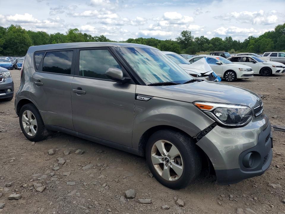 2017 Kia Soul VIN KNDJN2A2XH7501191 COPART salvage auction — FRONT END, Pa - Certificate Of Salvage, sold $1,050 on 2026-07-20 (photo 4)