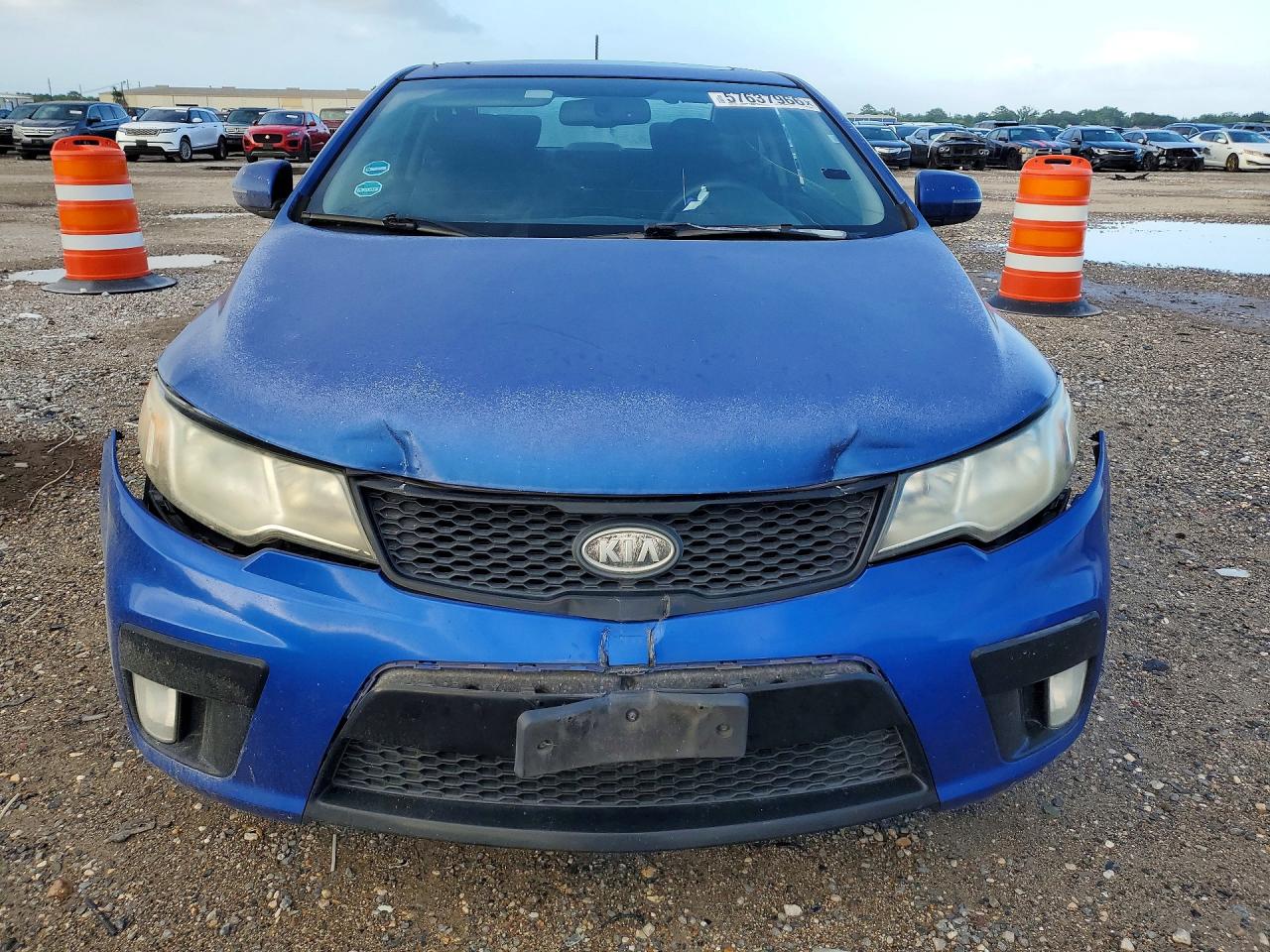 2013 Kia Forte VIN KNAFU6A24D5670660 COPART salvage auction — Front End, TX - SALVAGE VEHICLE TITLE, sold $875 on 2026-07-09 (photo 5)