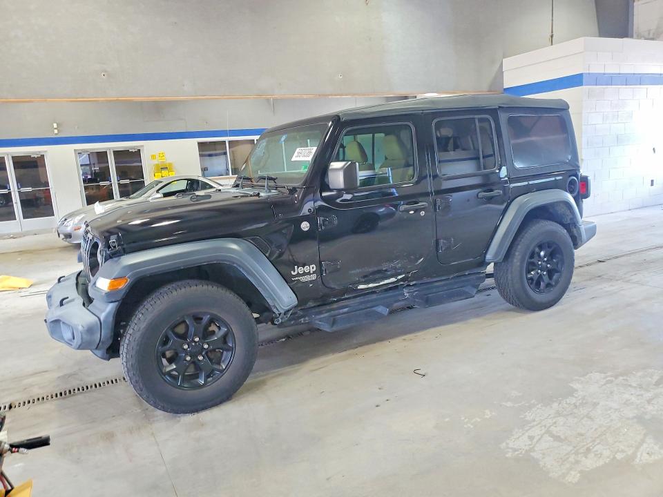 2018 Jeep Wrangler / VIN 1C4HJXDGXJW165472 COPART salvage auction — SIDE, Va - Cert Of Title - Salvage, sold $8,900 on 2026-07-02 (photo 1)