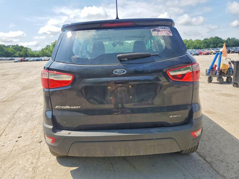 2019 Ford Ecosport VIN MAJ6S3FL3KC284884 COPART salvage auction — FRONT END, Pa - Certificate Of Salvage, sold $90 on 2026-07-23 (photo 6)