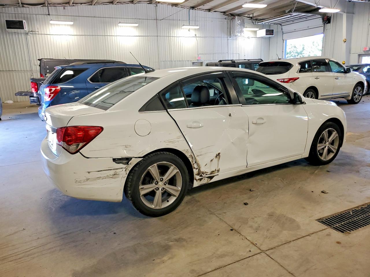 2013 Chevrolet Cruze VIN 1G1PE5SB7D7102297 COPART salvage auction — Hail, MN - CERT OF TITLE-SALVAGE, sold $750 on 2026-07-09 (photo 3)