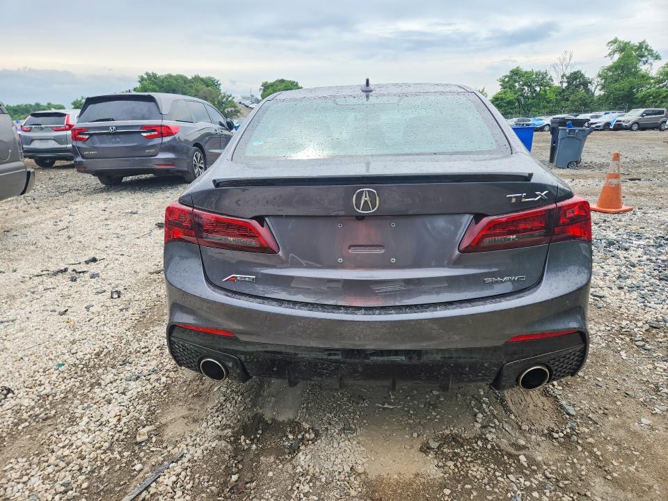 2020 Acura Tlx VIN 19UUB3F65LA002870 COPART salvage auction — FRONT END, Id - Salvage Certificate Of Title, sold $10,600 on 2026-08-27 (photo 6)