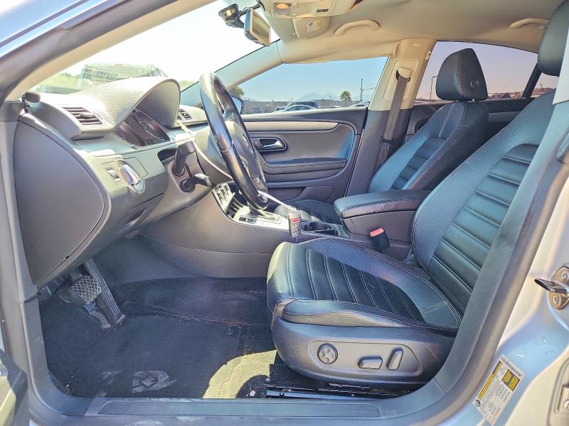 2012 Volkswagen Cc VIN WVWMP7AN6CE503619 COPART salvage auction — FRONT END, Ca - Cert Of Title-Salvaged, sold $125 on 2026-07-07 (photo 7)