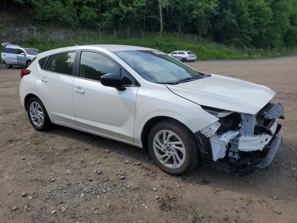 2024 Subaru Impreza VIN JF1GUABC4R8389973 COPART salvage auction — FRONT END, Ct - Cert Of Title-Salvage, sold $350 on 2026-07-21 (photo 4)