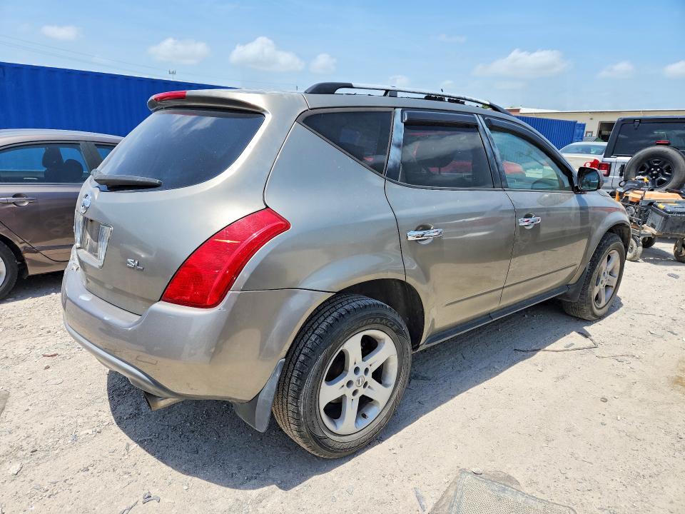 2004 Nissan Murano VIN JN8AZ08T34W222841 COPART salvage auction — DAMAGE HISTORY, In - Cert Of Title-Salvage Title, sold $200 on 2026-07-17 (photo 3)
