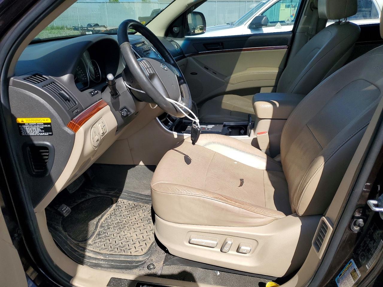 2010 Hyundai Veracruz VIN KM8NUDCC9AU123261 COPART salvage auction — Mechanical, Rg - Clean Title, sold $1,100 on 2026-07-09 (photo 7)