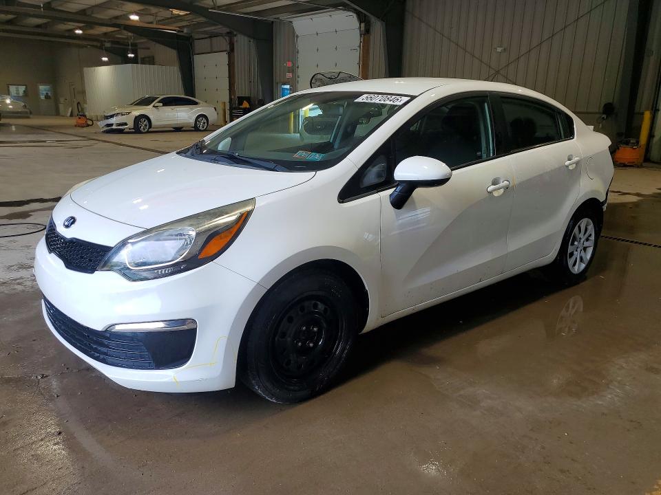 2016 Kia Rio VIN KNADM4A35G6562857 COPART salvage auction — REAR END, Pa - Certificate Of Salvage, sold $1,050 on 2026-07-08 (photo 1)