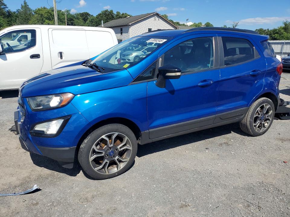 2019 Ford Ecosport VIN MAJ6S3JL3KC286948 COPART salvage auction — REAR END, Pa - Certificate Of Salvage, sold $1,800 on 2026-07-02 (photo 1)