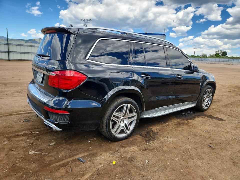 2015 Mercedes-benz Gl-klasse amg VIN 4JGDF7EE1FA541957 COPART salvage auction — MINOR DENT/SCRATCHES, Co - Certificate Of Title (P), sold $11,400 on 2026-07-16 (photo 3)