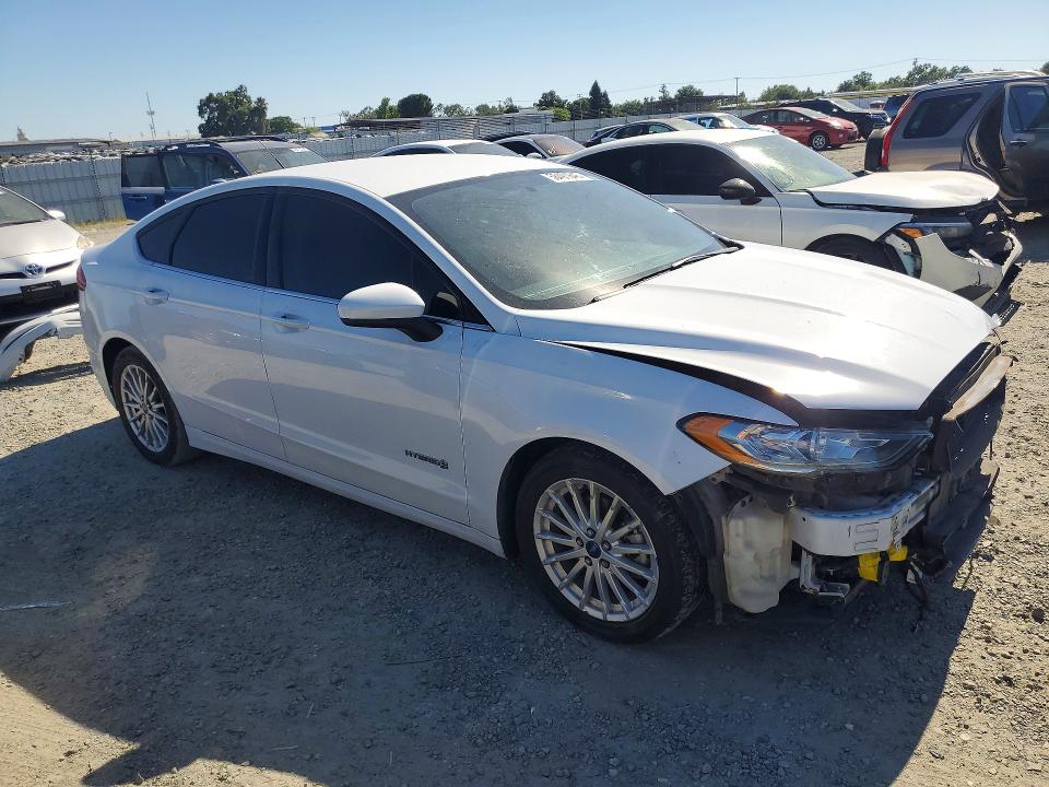 2018 Ford Fusion VIN 3FA6P0LU8JR232650 COPART salvage auction — FRONT END, Ca - Salvage Certificate, sold $1,150 on 2026-07-02 (photo 4)