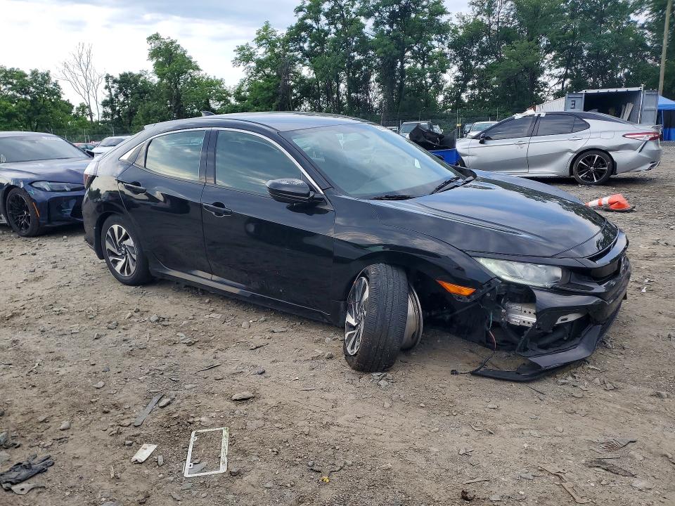 2018 Honda Civic VIN SHHFK7H23JU232189 COPART salvage auction — FRONT END, Md - Cert Of Salvage > 75% Damage, sold $3,900 on 2026-07-07 (photo 4)