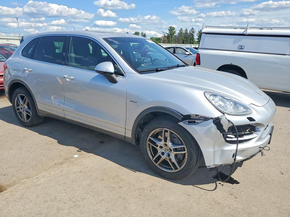 2013 Porsche Cayenne VIN WP1AF2A2XDLA39924 COPART salvage auction — FRONT END, Pa - Certificate Of Salvage, sold $4,250 on 2026-07-02 (photo 4)