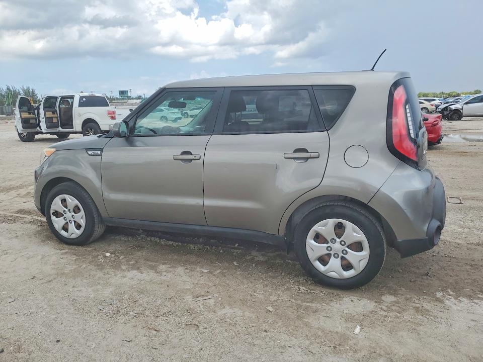 2015 Kia Soul VIN KNDJN2A23F7175814 COPART salvage auction — MINOR DENT/SCRATCHES, Fl - Certificate Of Title, sold $1,000 on 2026-07-14 (photo 2)