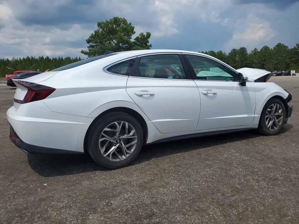 2021 Hyundai Sonata VIN KMHL64JA2MA166090 COPART salvage auction — FRONT END, Sc - Certificate Of Title, sold $2,000 on 2026-07-07 (photo 3)