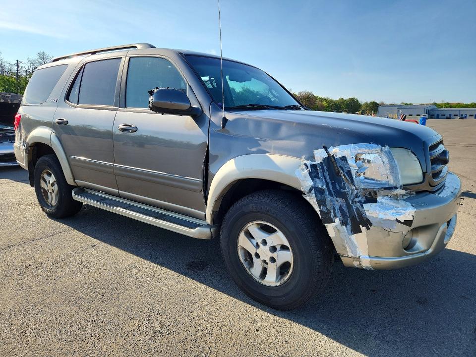 2004 Toyota Sequoia VIN 5TDBT44A34S205504 COPART salvage auction — FRONT END, Ny - Certificate Of Title, sold $700 on 2026-07-13 (photo 4)