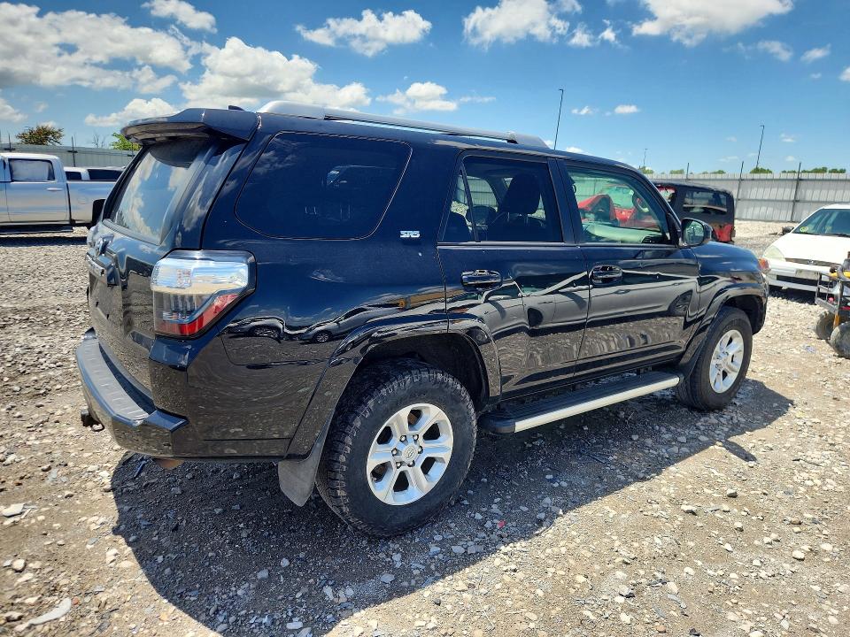 2017 Toyota 4runner VIN JTEBU5JR8H5475820 COPART salvage auction — HAIL, Wv - Salvage Certificate, sold $175 on 2026-07-13 (photo 3)