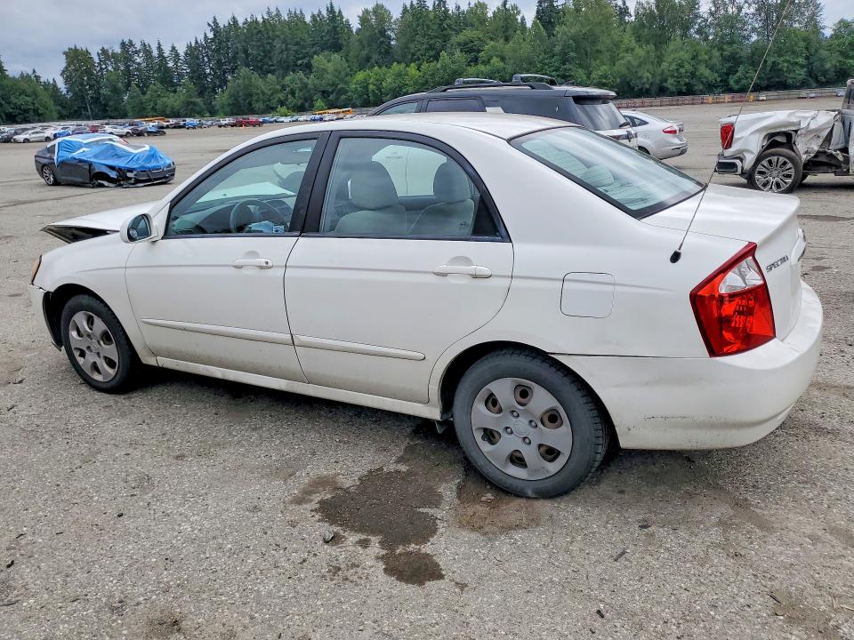 2005 Kia Spectra VIN KNAFE121855139338 COPART salvage auction — FRONT END, Wa - Bill Of Sale, sold $250 on 2026-07-06 (photo 2)