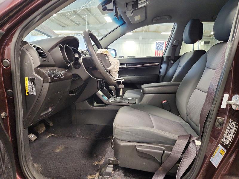 2012 Kia Sorento VIN 5XYKTDA21CG279674 COPART salvage auction — FRONT END, Mn - Cert Of Title-Salvage, sold $575 on 2026-07-07 (photo 7)