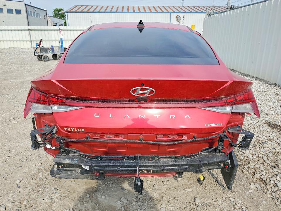 2023 Hyundai VIN 5NPLP4AG3PH119315 COPART salvage auction — REAR END, Oh - Certificate Of Title, sold $10,100 on 2026-07-28 (photo 6)