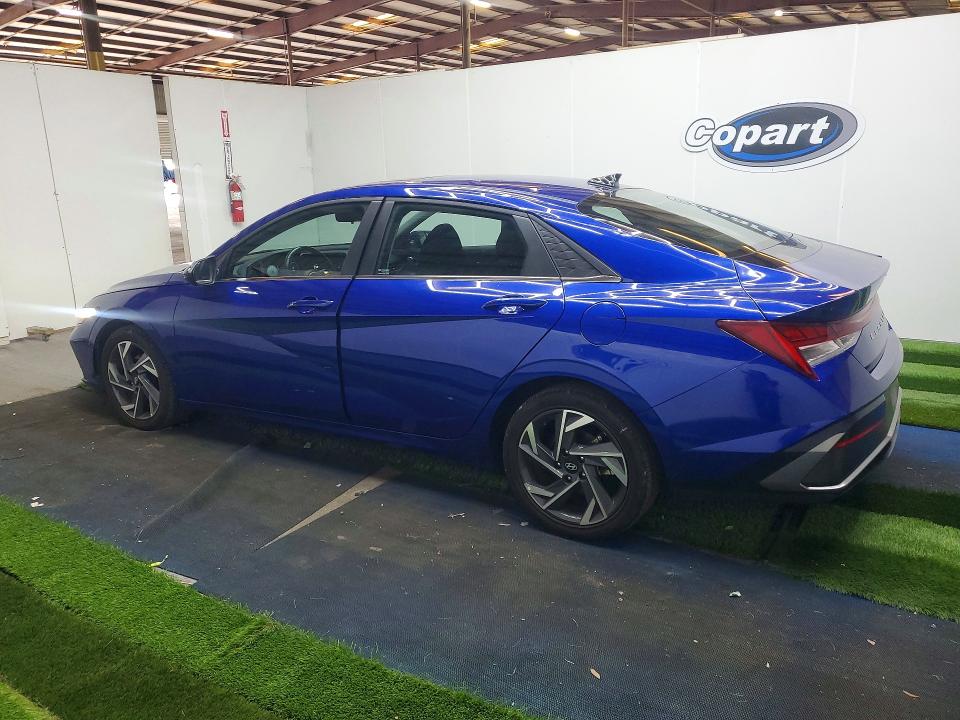 2025 Hyundai Elantra VIN KMHLS4DG5SU908408 COPART salvage auction — FRONT END, FL - CERTIFICATE OF TITLE (P), sold $11,500 on 2026-07-15 (photo 2)