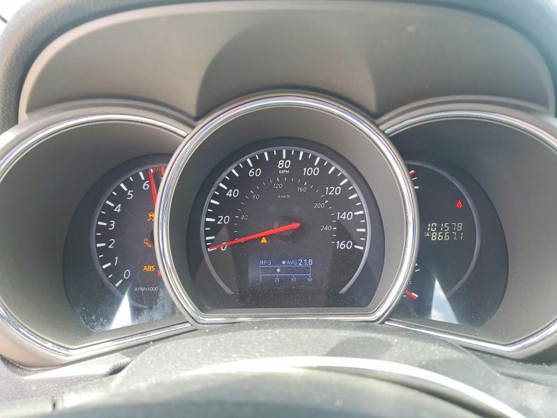 2014 Nissan Murano VIN JN8AZ1MU3EW411303 COPART salvage auction — UNDERCARRIAGE, TX - SALVAGE VEHICLE TITLE, sold $1,300 on 2026-07-27 (photo 9)