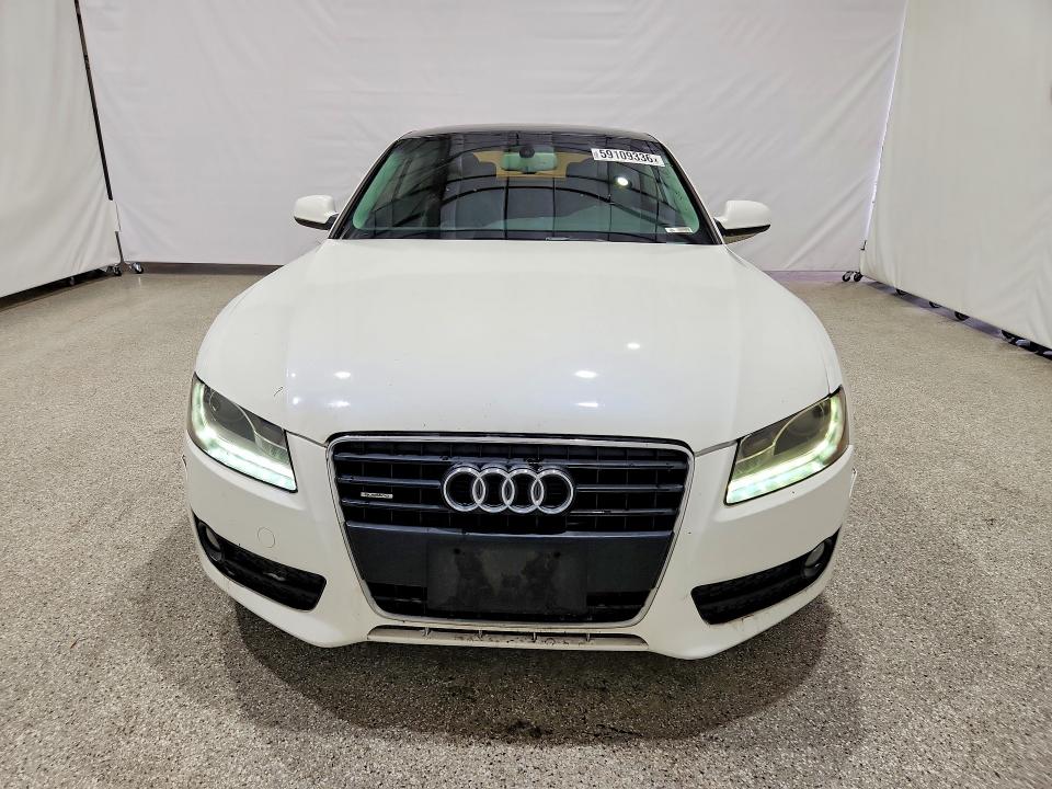 2012 Audi A5 VIN WAULFAFR4CA004636 COPART salvage auction — REAR END, Ca - Cert Of Title-Salvaged, sold $900 on 2026-07-07 (photo 5)